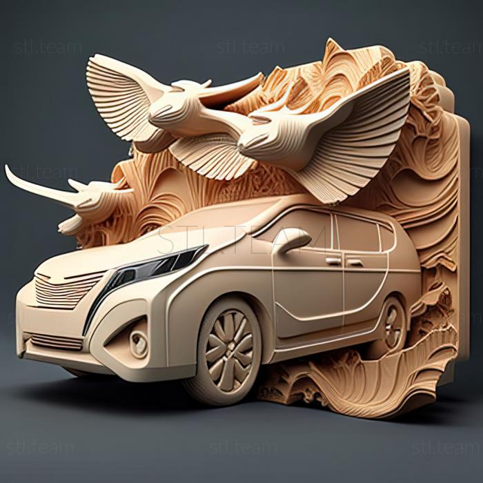 3D model Toyota Alphard (STL)